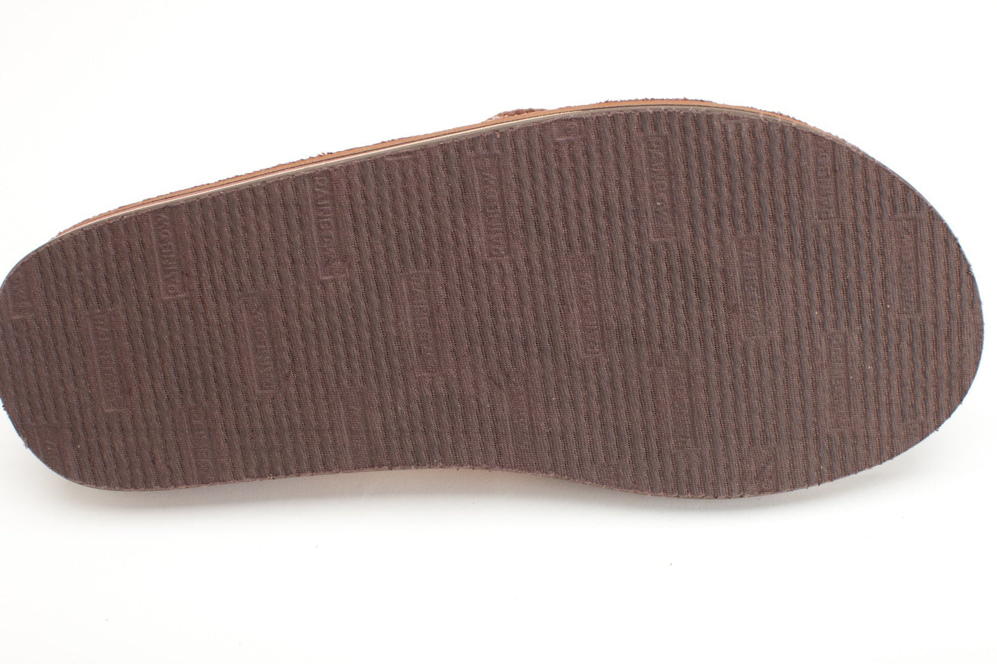 FADED | Rainbow Mens | Single Layer | Hemp & Rubber Sandal (Brown)