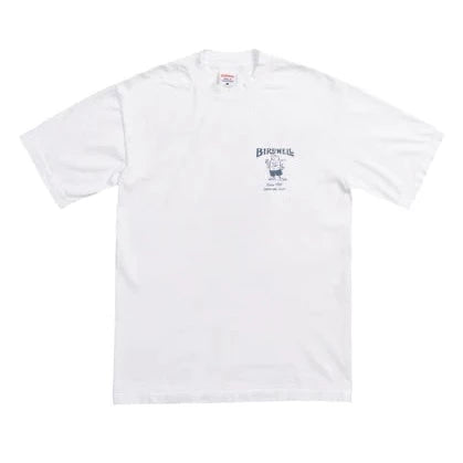 Birdwell | '61 T Shirt | White - iconsofsurf-uk