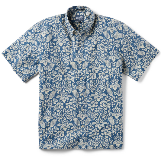 Reyn Spooner | Oahu Harvest | Classic | Navy