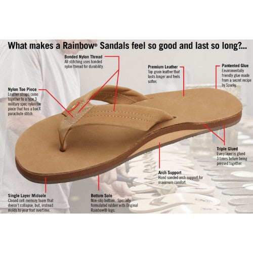 Rainbow sandals men's on sale classic wide strap